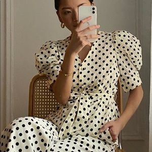 Who what wear polka dot top